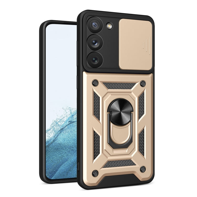 Cover per fotocamera scorrevole Design Custodia per telefono in TPU + PC, For Samsung Galaxy S23 5G, For Samsung Galaxy S23+ 5G, For Samsung Galaxy S23 Ultra 5G