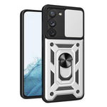 Cover per fotocamera scorrevole Design Custodia per telefono in TPU + PC, For Samsung Galaxy S23 5G, For Samsung Galaxy S23+ 5G, For Samsung Galaxy S23 Ultra 5G