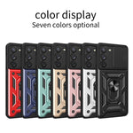 Cover per fotocamera scorrevole Design Custodia per telefono in TPU + PC, For Samsung Galaxy S23 5G, For Samsung Galaxy S23+ 5G, For Samsung Galaxy S23 Ultra 5G