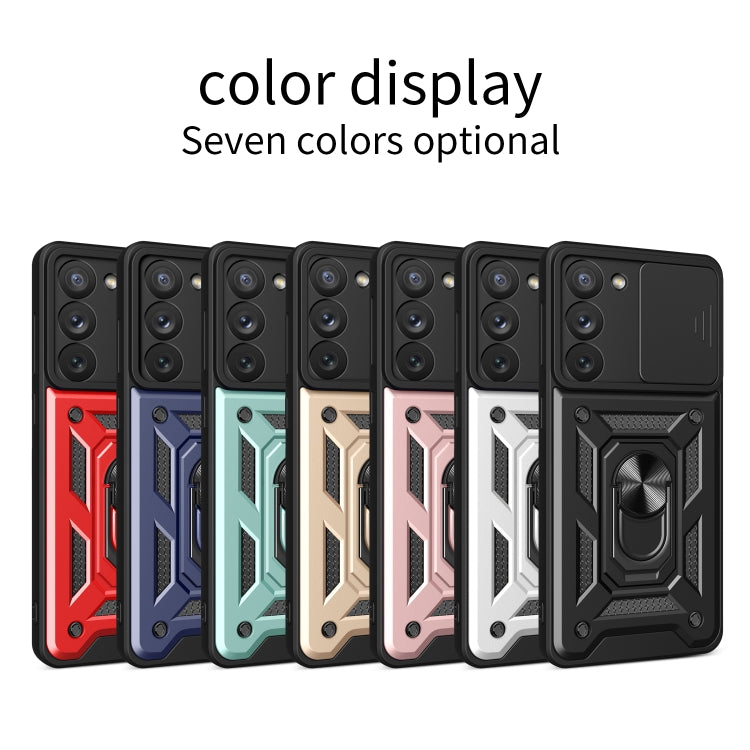 Cover per fotocamera scorrevole Design Custodia per telefono in TPU + PC, For Samsung Galaxy S23 5G, For Samsung Galaxy S23+ 5G, For Samsung Galaxy S23 Ultra 5G