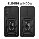 Cover per fotocamera scorrevole Design Custodia per telefono in TPU + PC, For Samsung Galaxy S23 5G, For Samsung Galaxy S23+ 5G, For Samsung Galaxy S23 Ultra 5G