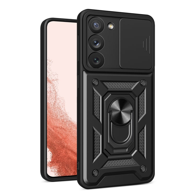 Cover per fotocamera scorrevole Design Custodia per telefono in TPU + PC, For Samsung Galaxy S23 5G, For Samsung Galaxy S23+ 5G, For Samsung Galaxy S23 Ultra 5G
