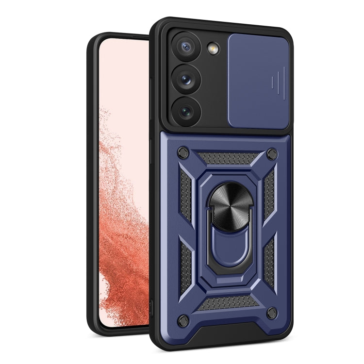 Cover per fotocamera scorrevole Design Custodia per telefono in TPU + PC, For Samsung Galaxy S23 5G, For Samsung Galaxy S23+ 5G, For Samsung Galaxy S23 Ultra 5G