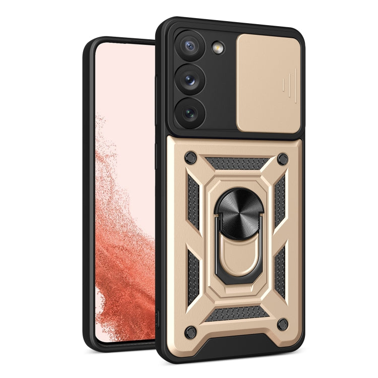 Cover per fotocamera scorrevole Design Custodia per telefono in TPU + PC, For Samsung Galaxy S23 5G, For Samsung Galaxy S23+ 5G, For Samsung Galaxy S23 Ultra 5G
