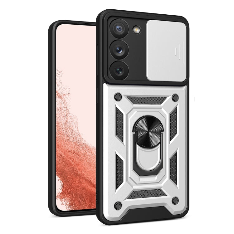 Cover per fotocamera scorrevole Design Custodia per telefono in TPU + PC, For Samsung Galaxy S23 5G, For Samsung Galaxy S23+ 5G, For Samsung Galaxy S23 Ultra 5G