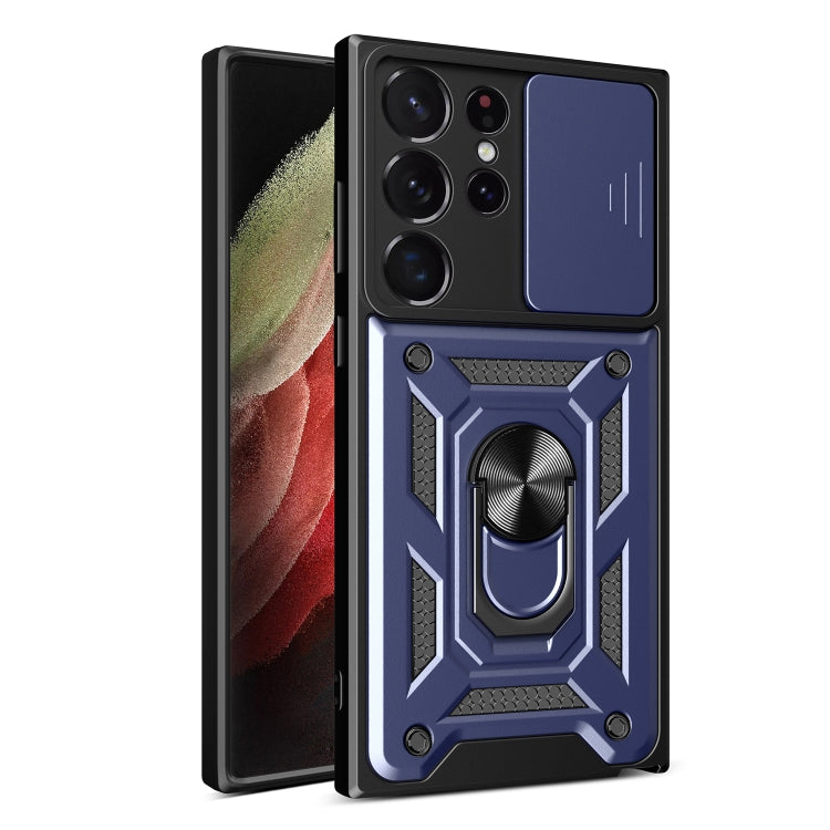 Cover per fotocamera scorrevole Design Custodia per telefono in TPU + PC, For Samsung Galaxy S23 5G, For Samsung Galaxy S23+ 5G, For Samsung Galaxy S23 Ultra 5G