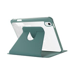 Custodia in pelle per tablet con supporto girevole in acrilico, For iPad mini 2024 / mini 6, For iPad Air 5 2022 / 4 2020