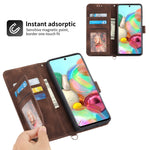 Custodia per telefono in pelle con portafoglio in rilievo con fiori al tatto, For Samsung Galaxy A03s 166, For Samsung Galaxy A32 5G, For Samsung Galaxy A32 4G, For Samsung Galaxy A52
