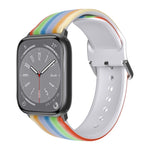 Cinturino in TPU traspirante per Apple Watch, Ultra 49mm / Series 8&7 45mm / SE 2&6&SE&5&4 44mm / 3&2&1 42mm, Series 8&7 41mm / SE 2&6&SE&5&4 40mm / 3&2&1 38mm