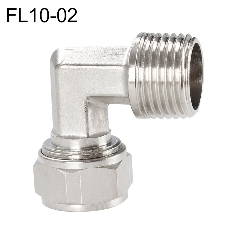 LAIZE 10 pz Trachea in Rame Nichelato Raccordo Rapido Twist Gomito Connettore Femmina, FL6-01, FL6-02, FL8-01, FL8-02, FL10-01, FL10-02