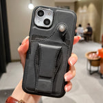 Custodia per telefono con porta carte di rotazione in pelle laterale, For iPhone 14 Pro Max, For iPhone 14 Pro, For iPhone 14, For iPhone 14 Plus