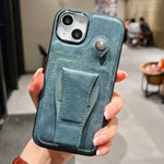 Custodia per telefono con porta carte di rotazione in pelle laterale, For iPhone 14 Pro Max, For iPhone 14 Pro, For iPhone 14, For iPhone 14 Plus