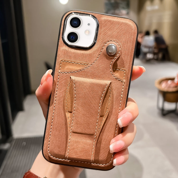 Custodia per telefono con porta carte di rotazione in pelle laterale, For iPhone 12 Pro, For iPhone 12, For iPhone 11 Pro Max, For iPhone 11 Pro
