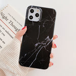 Custodia per telefono in TPU smerigliato in marmo, For iPhone 13 Pro Max, For iPhone 12, For iPhone 12 Pro, For iPhone 12 Pro Max, For iPhone 11, For iPhone 11 Pro