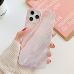 Custodia per telefono in TPU smerigliato in marmo, For iPhone 13 Pro Max, For iPhone 12, For iPhone 12 Pro, For iPhone 12 Pro Max, For iPhone 11, For iPhone 11 Pro