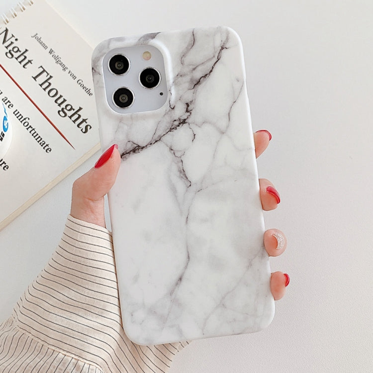 Custodia per telefono in TPU smerigliato in marmo, For iPhone 13 Pro Max, For iPhone 12, For iPhone 12 Pro, For iPhone 12 Pro Max, For iPhone 11, For iPhone 11 Pro
