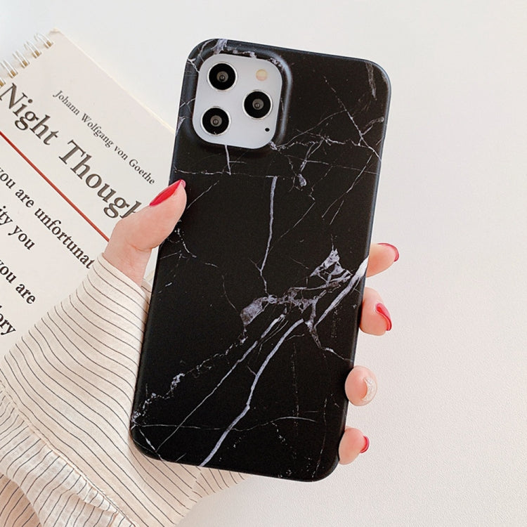 Custodia per telefono in TPU smerigliato in marmo, For iPhone 13 Pro Max, For iPhone 12, For iPhone 12 Pro, For iPhone 12 Pro Max, For iPhone 11, For iPhone 11 Pro