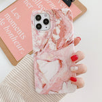 Custodia per telefono in TPU smerigliato in marmo, For iPhone 13 Pro Max, For iPhone 12, For iPhone 12 Pro, For iPhone 12 Pro Max, For iPhone 11, For iPhone 11 Pro
