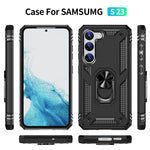 Custodia antiurto per telefono in TPU + PC, For Samsung Galaxy S23 5G, For Samsung Galaxy S23+ 5G