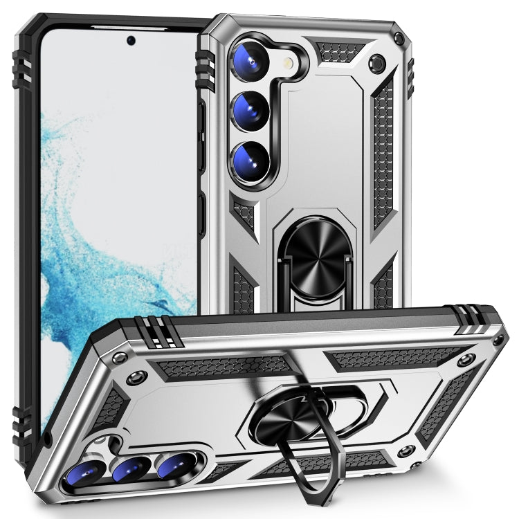 Custodia antiurto per telefono in TPU + PC, For Samsung Galaxy S23 5G, For Samsung Galaxy S23+ 5G