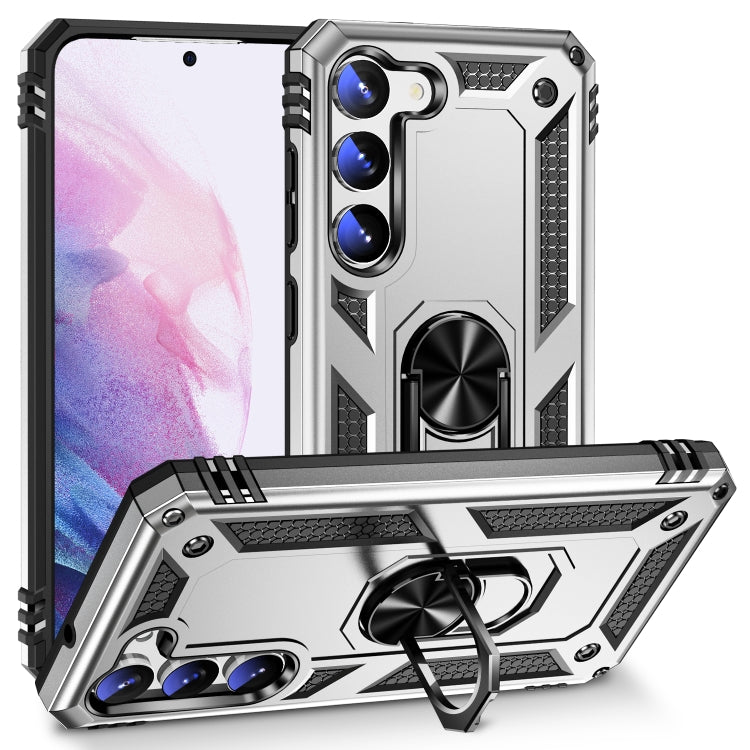 Custodia antiurto per telefono in TPU + PC, For Samsung Galaxy S23 5G, For Samsung Galaxy S23+ 5G