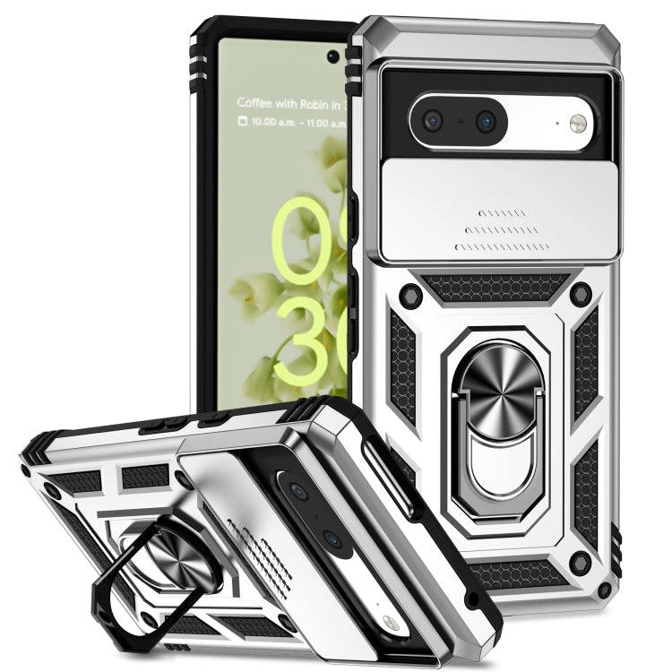 Custodia per telefono con supporto per camshield scorrevole, For Google Pixel 7 5G, For Google Pixel 7 Pro 5G, For Honor X9