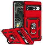 Custodia per telefono con supporto per camshield scorrevole, For Google Pixel 7 5G, For Google Pixel 7 Pro 5G, For Honor X9