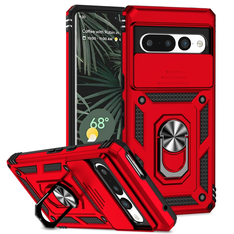 Custodia per telefono con supporto per camshield scorrevole, For Google Pixel 7 5G, For Google Pixel 7 Pro 5G, For Honor X9