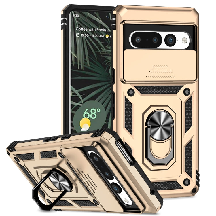 Custodia per telefono con supporto per camshield scorrevole, For Google Pixel 7 5G, For Google Pixel 7 Pro 5G, For Honor X9