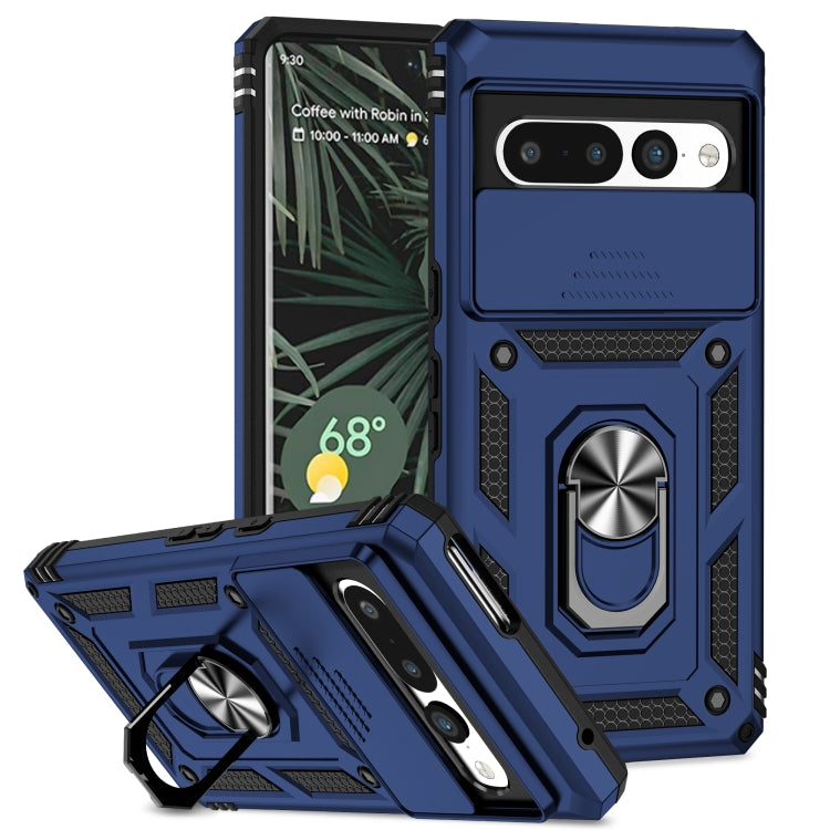 Custodia per telefono con supporto per camshield scorrevole, For Google Pixel 7 5G, For Google Pixel 7 Pro 5G, For Honor X9