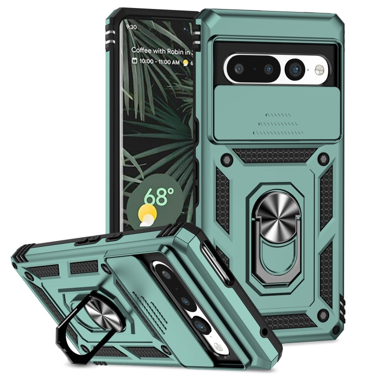 Custodia per telefono con supporto per camshield scorrevole, For Google Pixel 7 5G, For Google Pixel 7 Pro 5G, For Honor X9