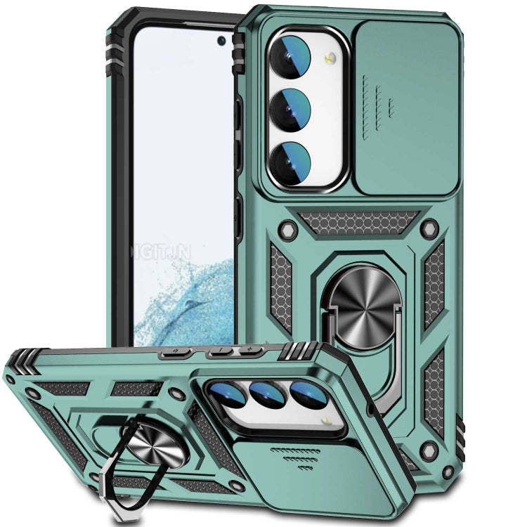 Custodia per telefono con supporto per camshield scorrevole, For Samsung Galaxy S23 5G, For Samsung Galaxy S23+ 5G, For Samsung Galaxy S23 Ultra 5G