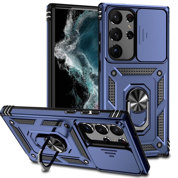 Custodia per telefono con supporto per camshield scorrevole, For Samsung Galaxy S23 5G, For Samsung Galaxy S23+ 5G, For Samsung Galaxy S23 Ultra 5G