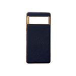Custodia per telefono in vera pelle con trama incrociata nano galvanica, For iPhone 13, For Google Pixel 6 Pro, For Google Pixel 6, For Google Pixel 6a, For Google Pixel 7 5G, For Samsung Galaxy A13 4G
