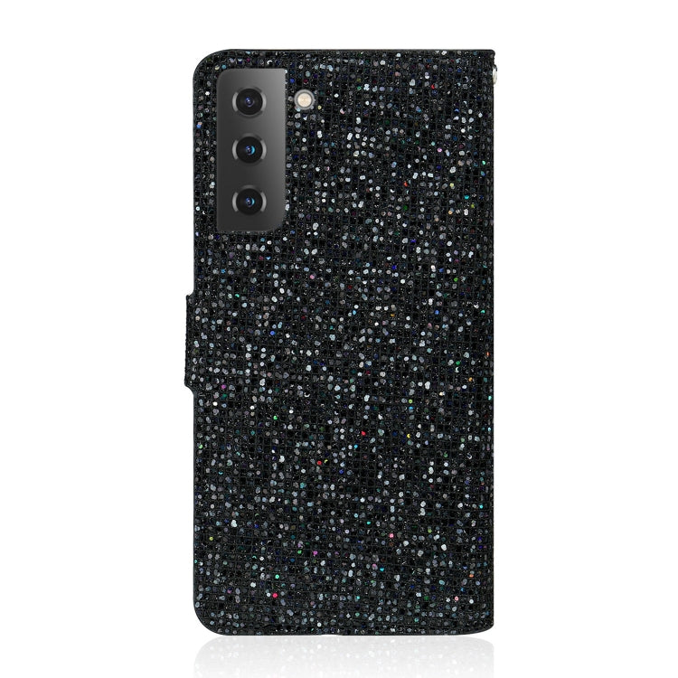 Custodia per telefono in pelle con glitter polvere, For Samsung Galaxy S23 5G, For Samsung Galaxy S23+ 5G, For Samsung Galaxy S23 Ultra 5G, For Samsung Galaxy A14 5G