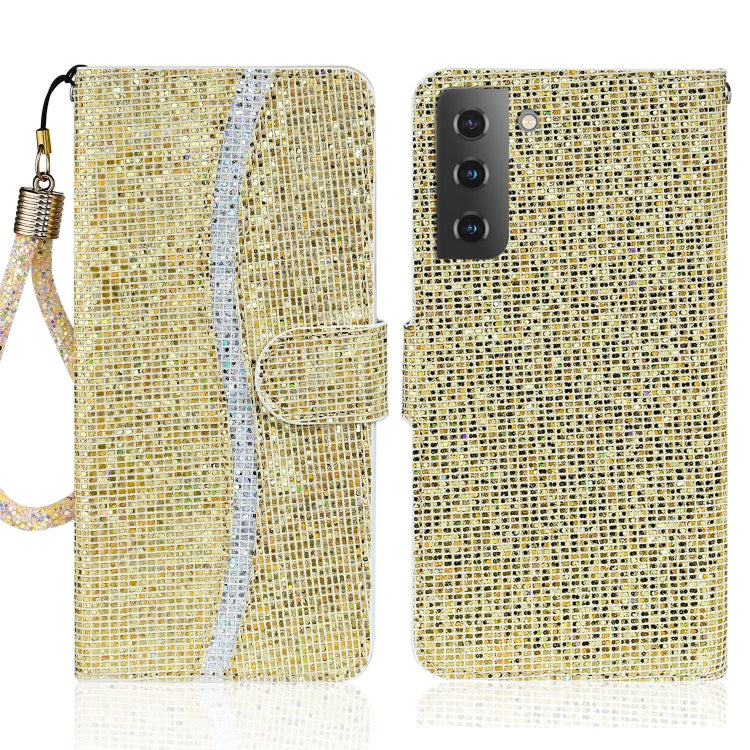 Custodia per telefono in pelle con glitter polvere, For Samsung Galaxy S23 5G, For Samsung Galaxy S23+ 5G, For Samsung Galaxy S23 Ultra 5G, For Samsung Galaxy A14 5G