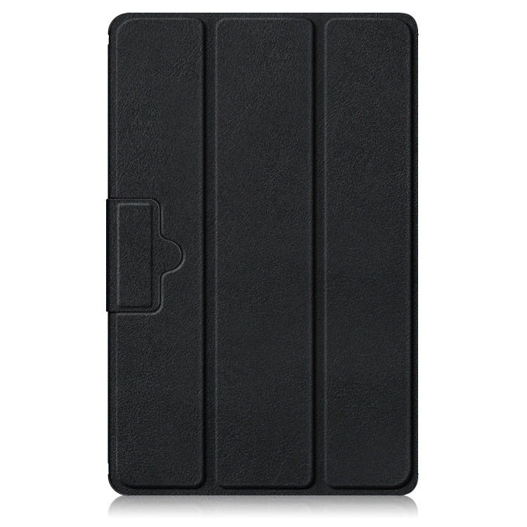 Custodia Smart Tablet in pelle con struttura Custer con fibbia magnetica pieghevole a 3 pieghe, For Lenovo Tab M10 10.1 3rd Gen