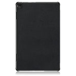 Custodia Smart Tablet in pelle con struttura Custer con fibbia magnetica pieghevole a 3 pieghe, For Lenovo Tab M10 10.1 3rd Gen