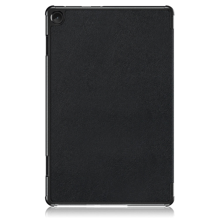 Custodia Smart Tablet in pelle con struttura Custer con fibbia magnetica pieghevole a 3 pieghe, For Lenovo Tab M10 10.1 3rd Gen
