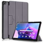 Custodia Smart Tablet in pelle con struttura Custer con fibbia magnetica pieghevole a 3 pieghe, For Lenovo Tab M10 10.1 3rd Gen