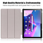 Custodia Smart Tablet in pelle con disegno colorato con fibbia magnetica pieghevole a 3 pieghe, For Lenovo Tab M10 10.1 3rd Gen