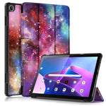 Custodia Smart Tablet in pelle con disegno colorato con fibbia magnetica pieghevole a 3 pieghe, For Lenovo Tab M10 10.1 3rd Gen
