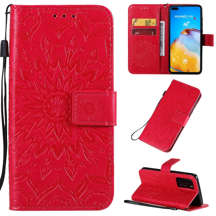 Custodia portafoglio in pelle PU per Huawei P40