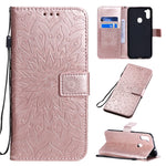 Custodia portafoglio in pelle PU per Samsung Galaxy M11
