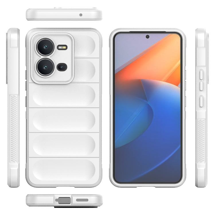 Magic Shield TPU + custodia per telefono in flanella, For vivo V25 5G Global, For Honor 8X 5G