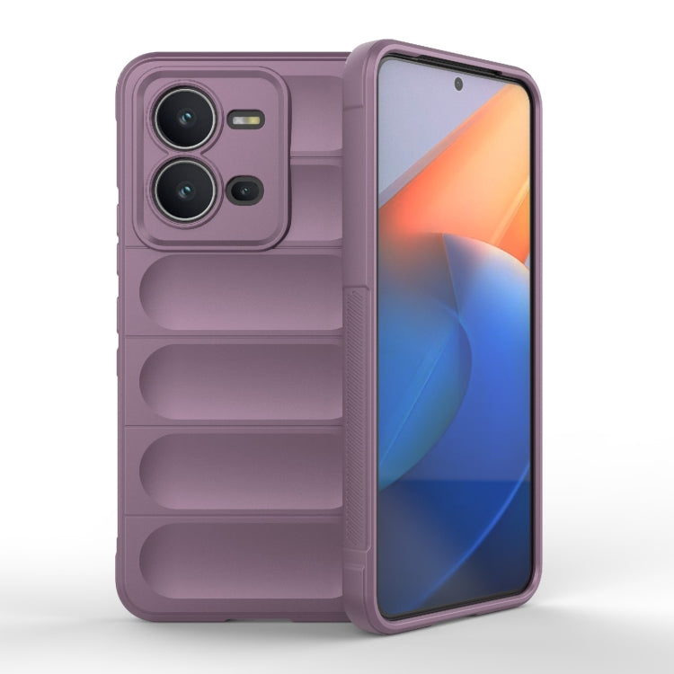 Magic Shield TPU + custodia per telefono in flanella, For vivo V25 5G Global, For Honor 8X 5G