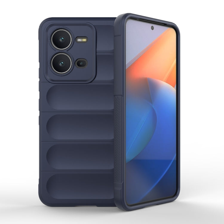 Magic Shield TPU + custodia per telefono in flanella, For vivo V25 5G Global, For Honor 8X 5G
