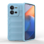 Magic Shield TPU + custodia per telefono in flanella, For vivo V25 5G Global, For Honor 8X 5G