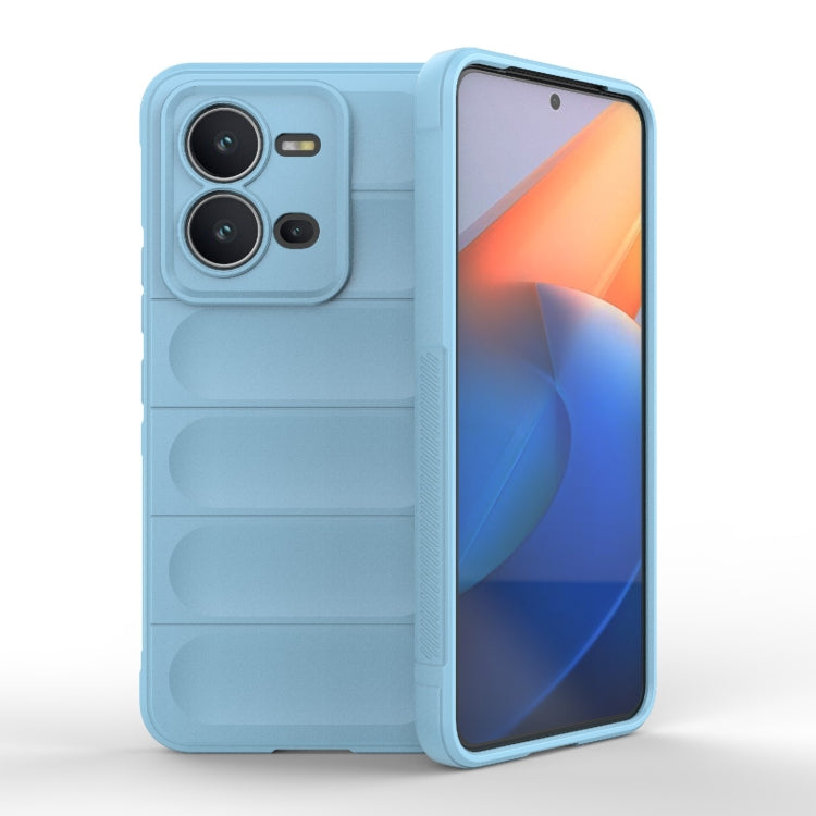 Magic Shield TPU + custodia per telefono in flanella, For vivo V25 5G Global, For Honor 8X 5G