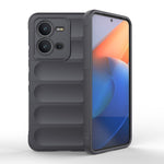 Magic Shield TPU + custodia per telefono in flanella, For vivo V25 5G Global, For Honor 8X 5G